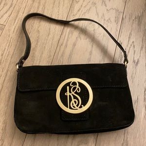 Kate Spade Bag - black suede